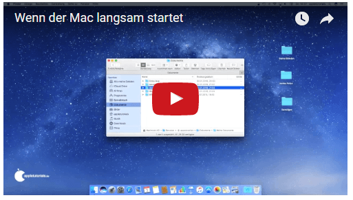 Video: macOS schneller starten